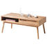 COUCHTISCH Eiche massiv rechteckig Eichefarben - Eichefarben, Design, Holz (110/60/45cm) - Carryhome COUCHTISCH Eiche massiv rechteckig Eichefarben - Eichefarben, Design, Holz (110/60/45cm) - Carryhome