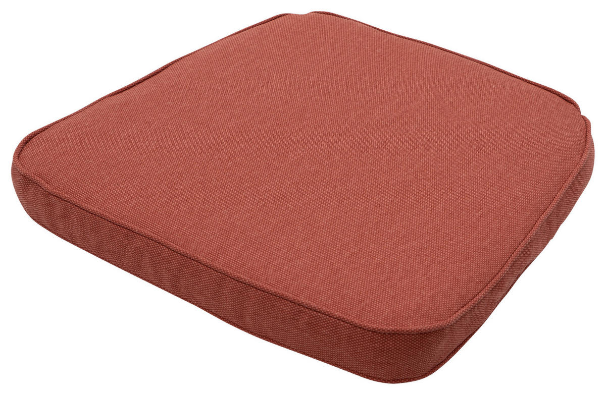 GARTENSITZKISSEN in Terracotta  - Terracotta, Basics, Textil (48/5/48cm)