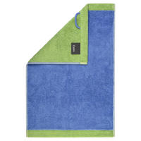 GÄSTETUCH Lifestyle Splash Blau, Grün 30/50 cm  - Blau/Grün, Basics, Textil (30/50cm) - Cawoe