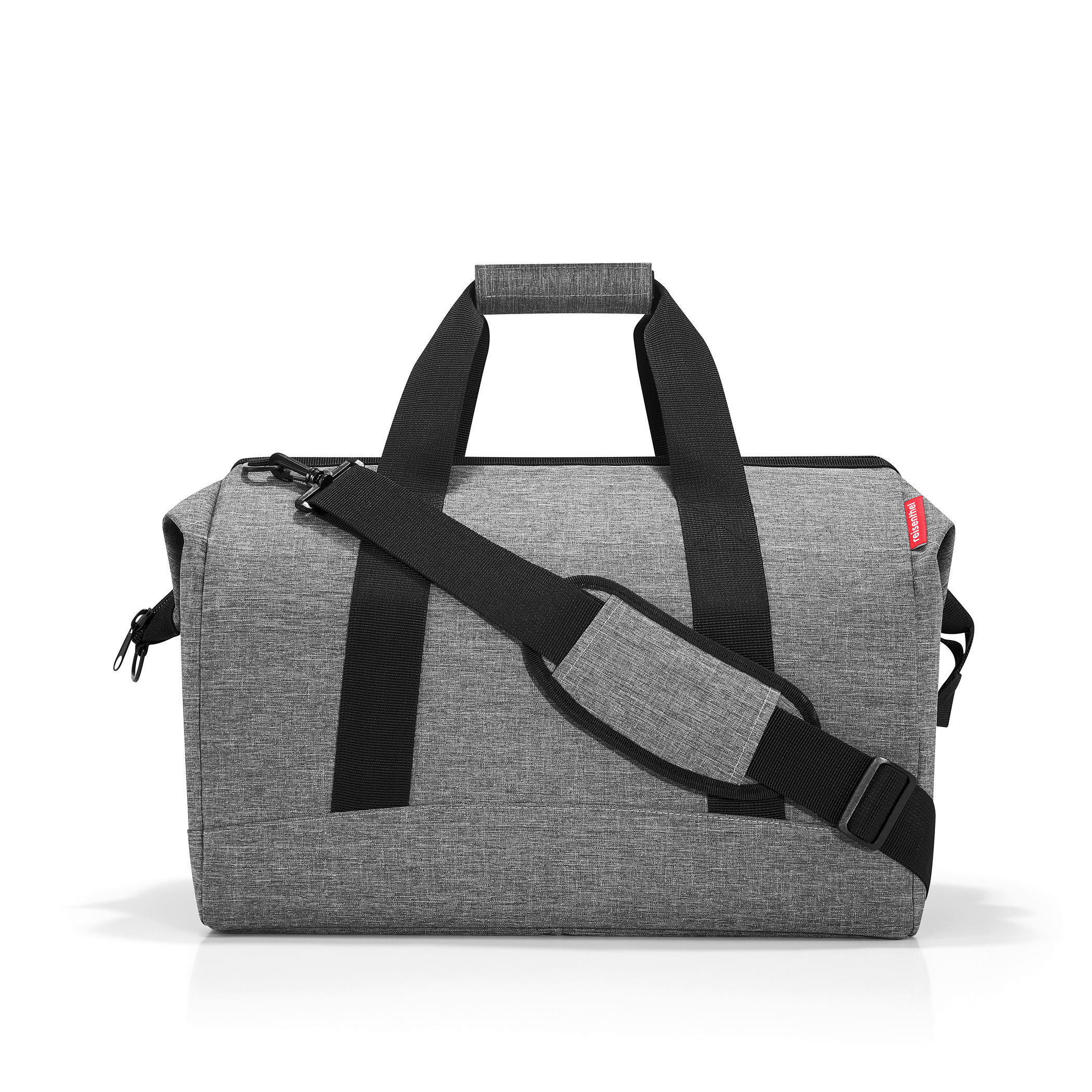 Reisenthel Reisetasche Allrounder L twist silver Grau 48x39.5x29 cm