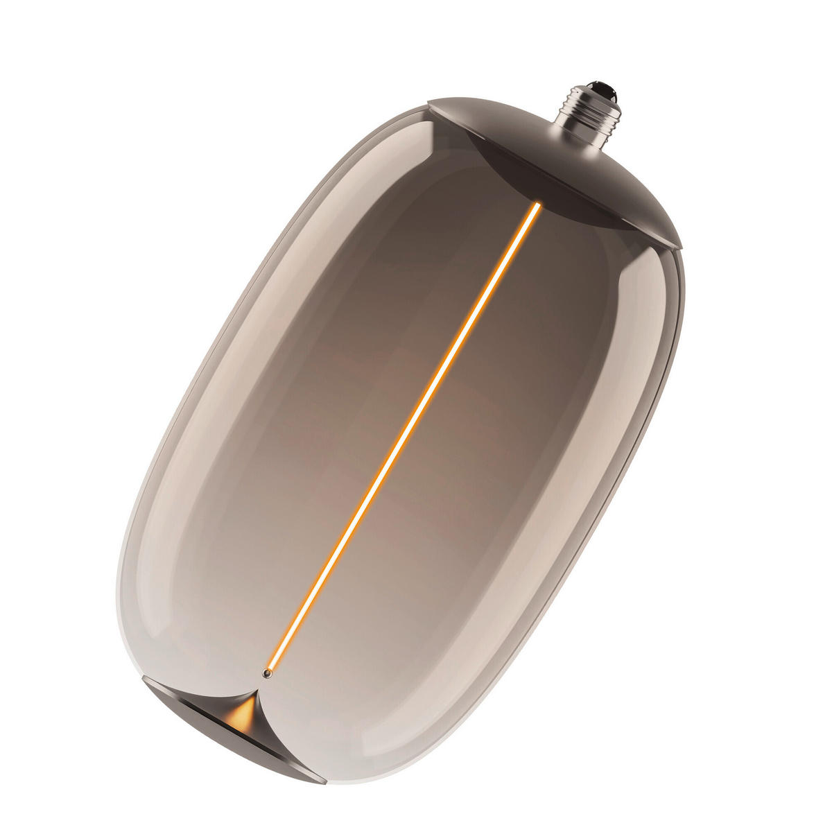 LED-LEUCHTMITTEL   E27 4 W 120 lm  - Eschefarben, KONVENTIONELL, Kunststoff (20/37cm) - Ledvance