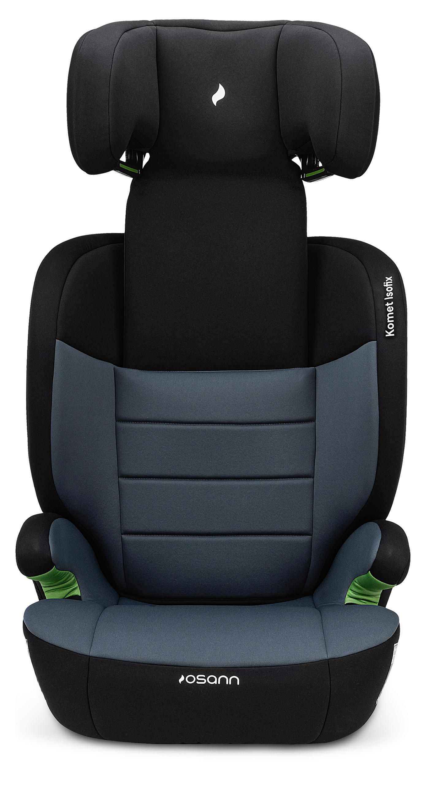 DĚTSKÁ AUTOSEDAČKA - černá/tmavě šedá, Basics, textil/plast (44/55/43cm) - Osann