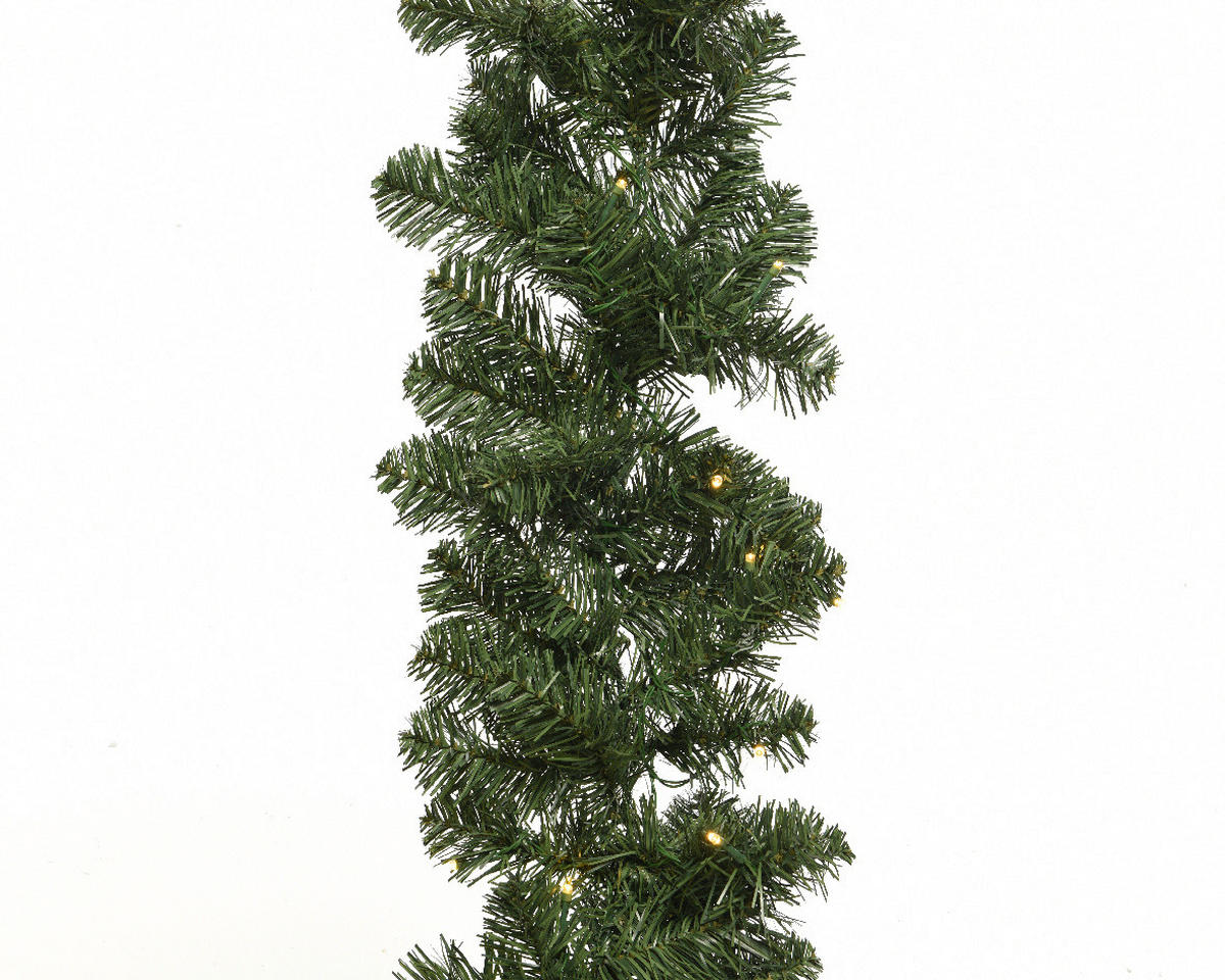 GIRLAND - zöld, Konventionell, műanyag (270cm)