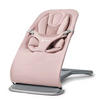 LJULJAČKA ZA BEBE  Evolve  - svijetlo ružičasta/antracit, Basics, tekstil/plastika (42/56/81,3cm) - Ergo Baby