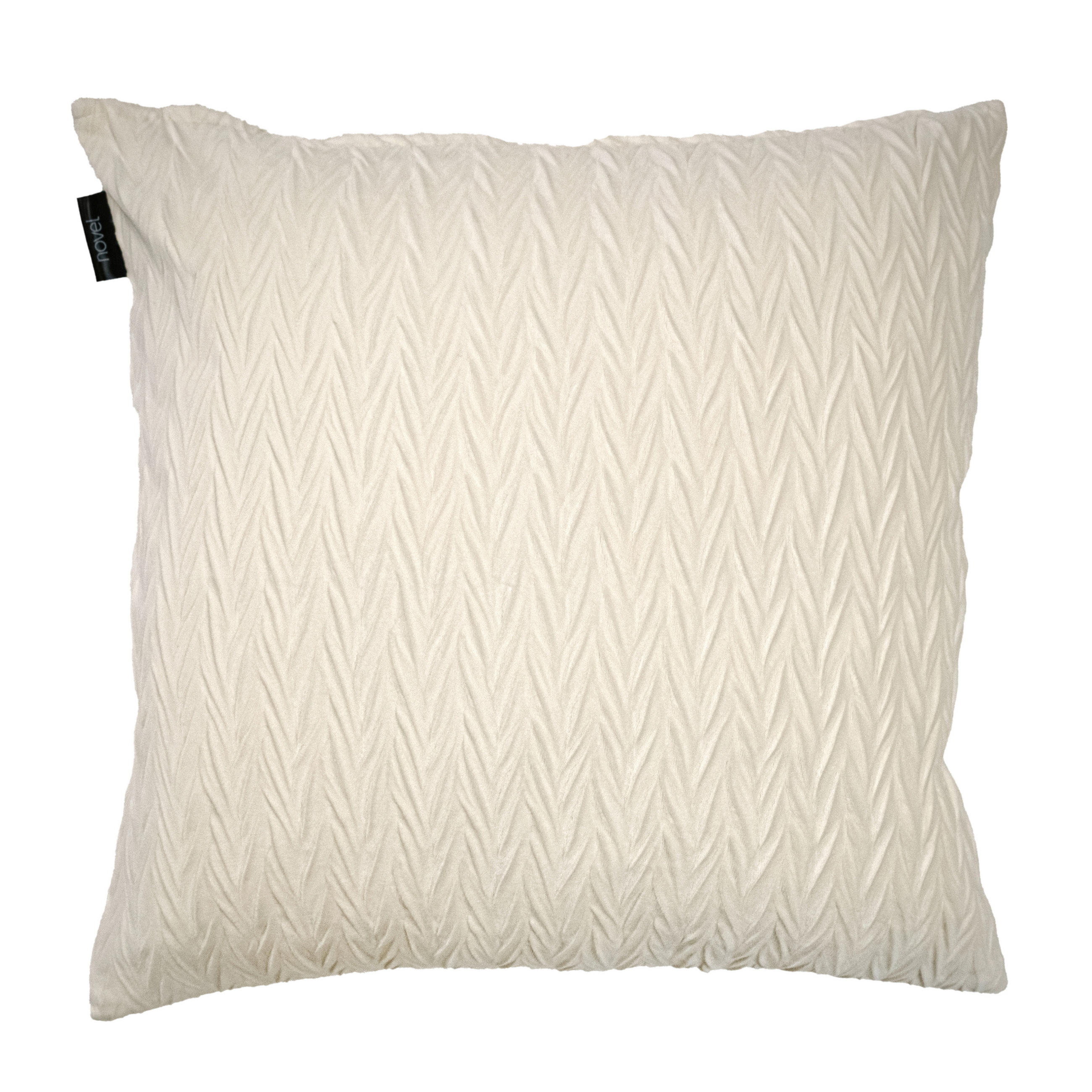 DÍSZPÁRNAHUZAT  - ezüst, Basics, textil (45/45cm)