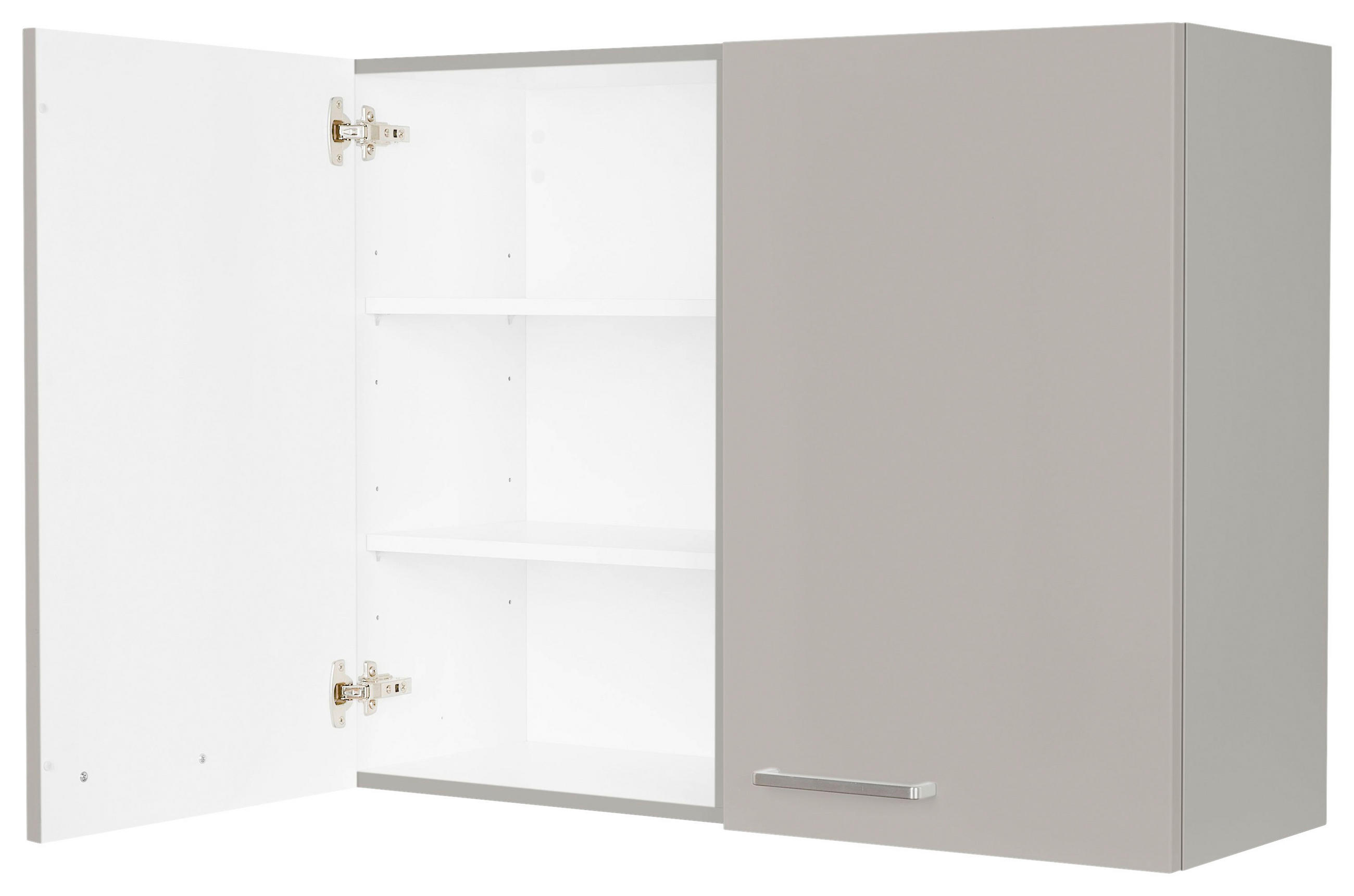 Thumbnail - Nobilia Küchenoberschrank Touch, Grau, Holzwerkstoff, 2 Fächer, 90x72x35 cm, Blauer Engel, Pefc, Goldenes M, Handmade in...