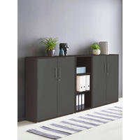 AKTENSCHRANK 212,9/113,6/33 cm  - Anthrazit, MODERN, Holzwerkstoff (212,9/113,6/33cm) - MID.YOU