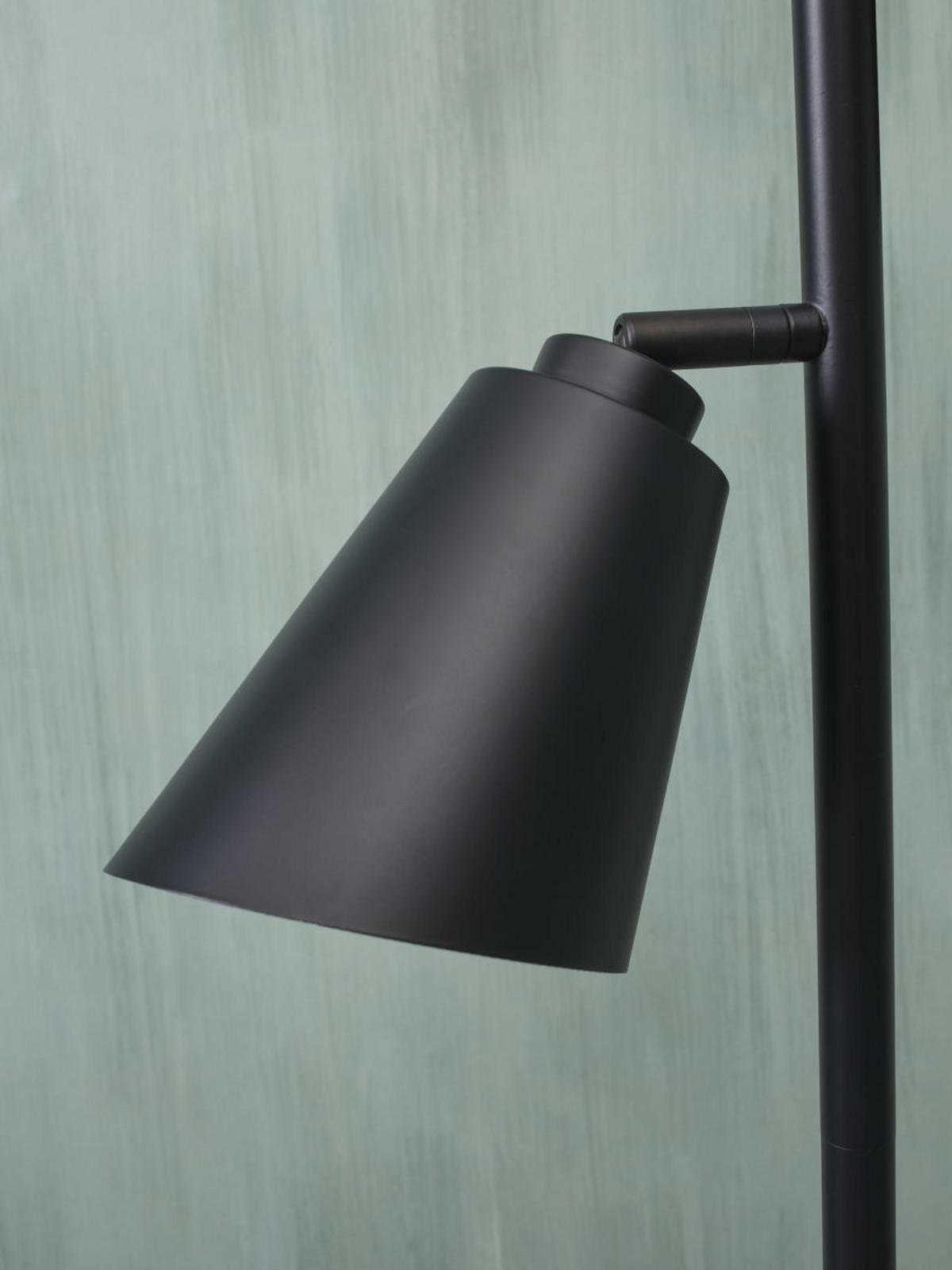 STEHLEUCHTE 25/162 cm    - Schwarz, Basics, Metall (25/162cm) - It's about Romi