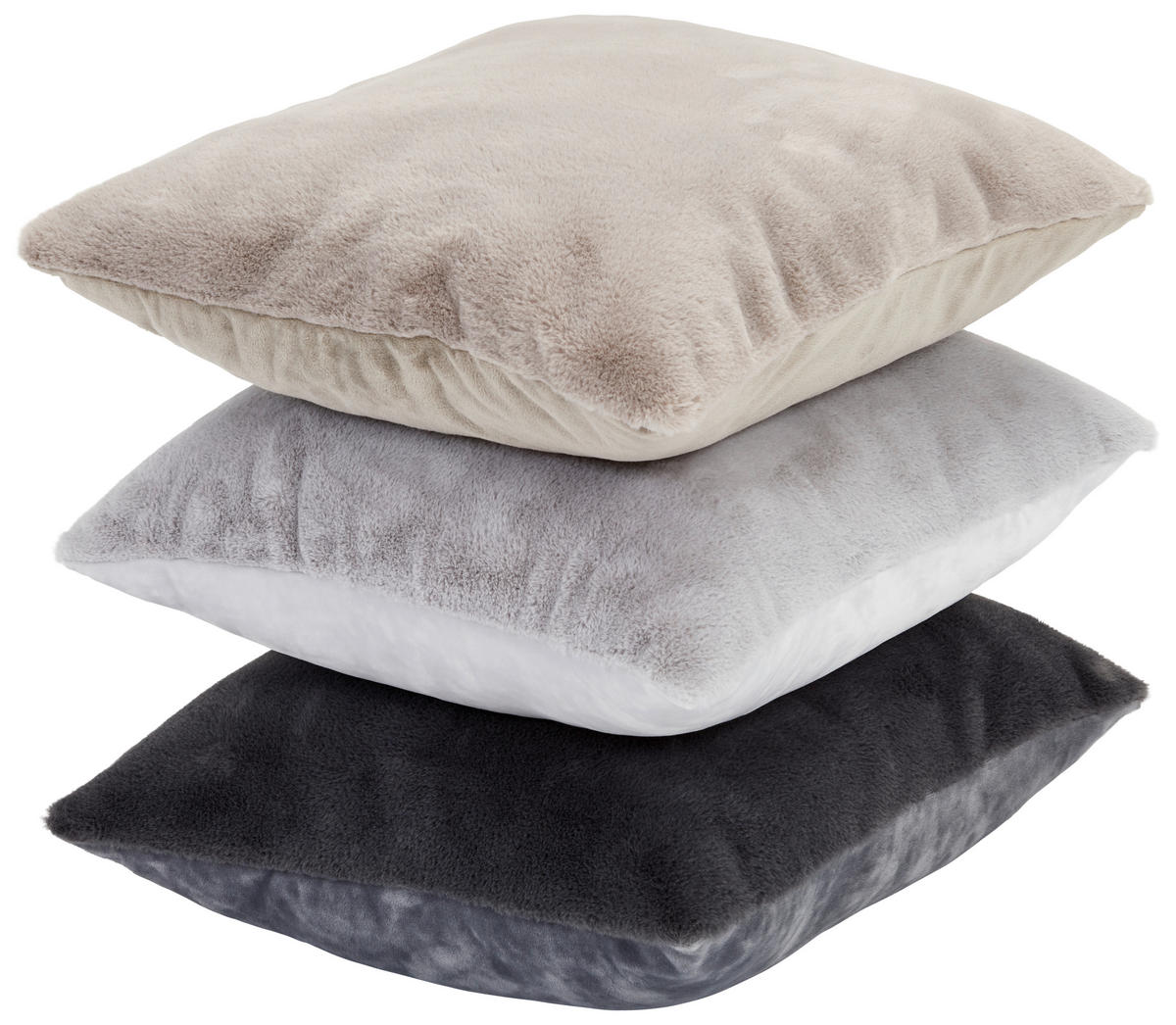 KISSENHÜLLE YUKON 48/48 cm  - Dunkelblau, Design, Textil (48/48cm) - Novel