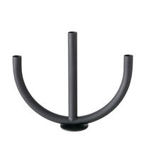 LJUSSTAKE FÖR STAVLJUS  - svart, Basics, metall (33/8/27cm) - Ambia Home