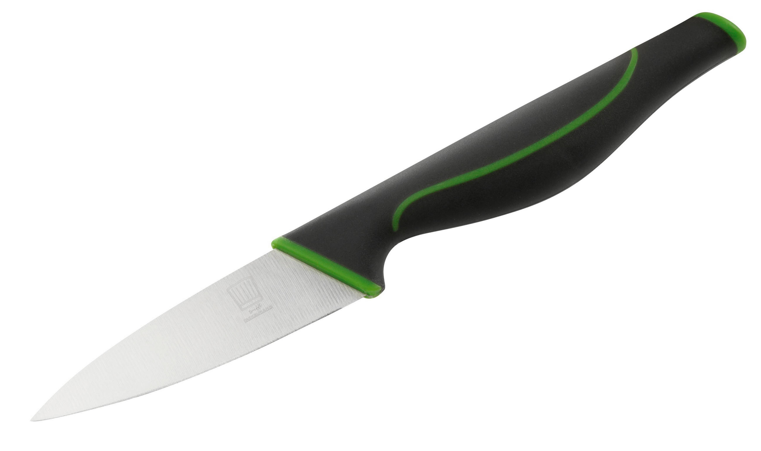 GEMÜSEMESSER   20 cm  - Silberfarben/Grau, Design, Kunststoff/Metall (20cm) - Chefkoch+Fackelmann