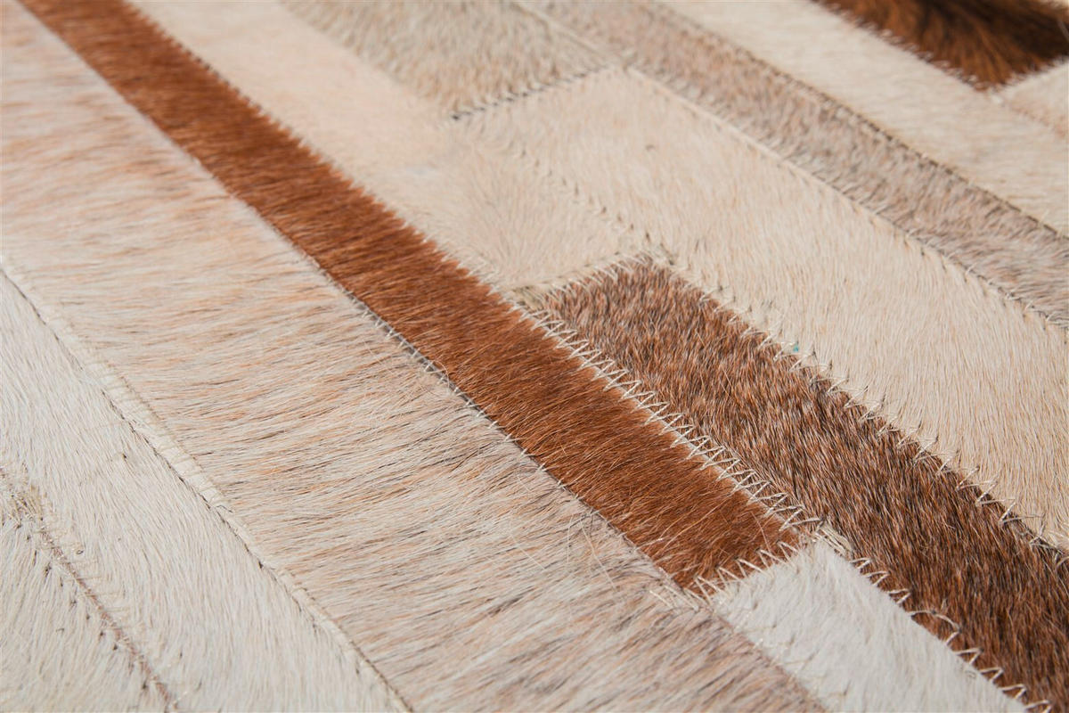 FLACHWEBETEPPICH 80/150 cm Creme  - Creme, Design, Leder/Textil (80/150cm) - Novel