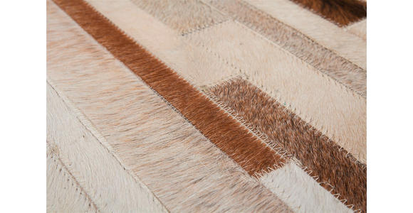 FLACHWEBETEPPICH 80/150 cm Creme  - Creme, Design, Leder/Textil (80/150cm) - Novel