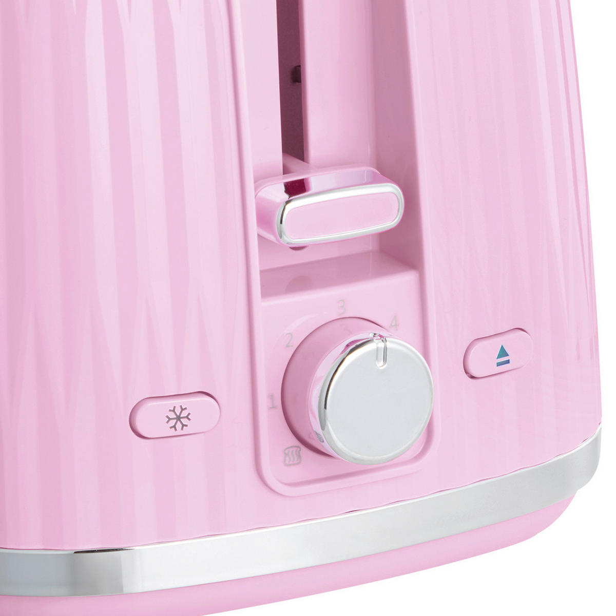 TOASTER Toaster  - Hellrosa, Basics, Kunststoff (17/19/28cm) - Russell Hobbs