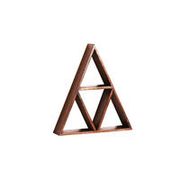 WANDREGAL  - Naturfarben, Design, Holz (40/45/10cm) - Livetastic