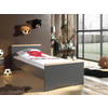 BETT 90/200 cm  in Anthrazit  - Anthrazit, MODERN, Holzwerkstoff (90/200cm) - MID.YOU