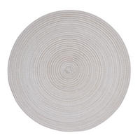 TISCHSET Textil Grau 38 cm  - Grau, Basics, Textil (38cm) - Pichler