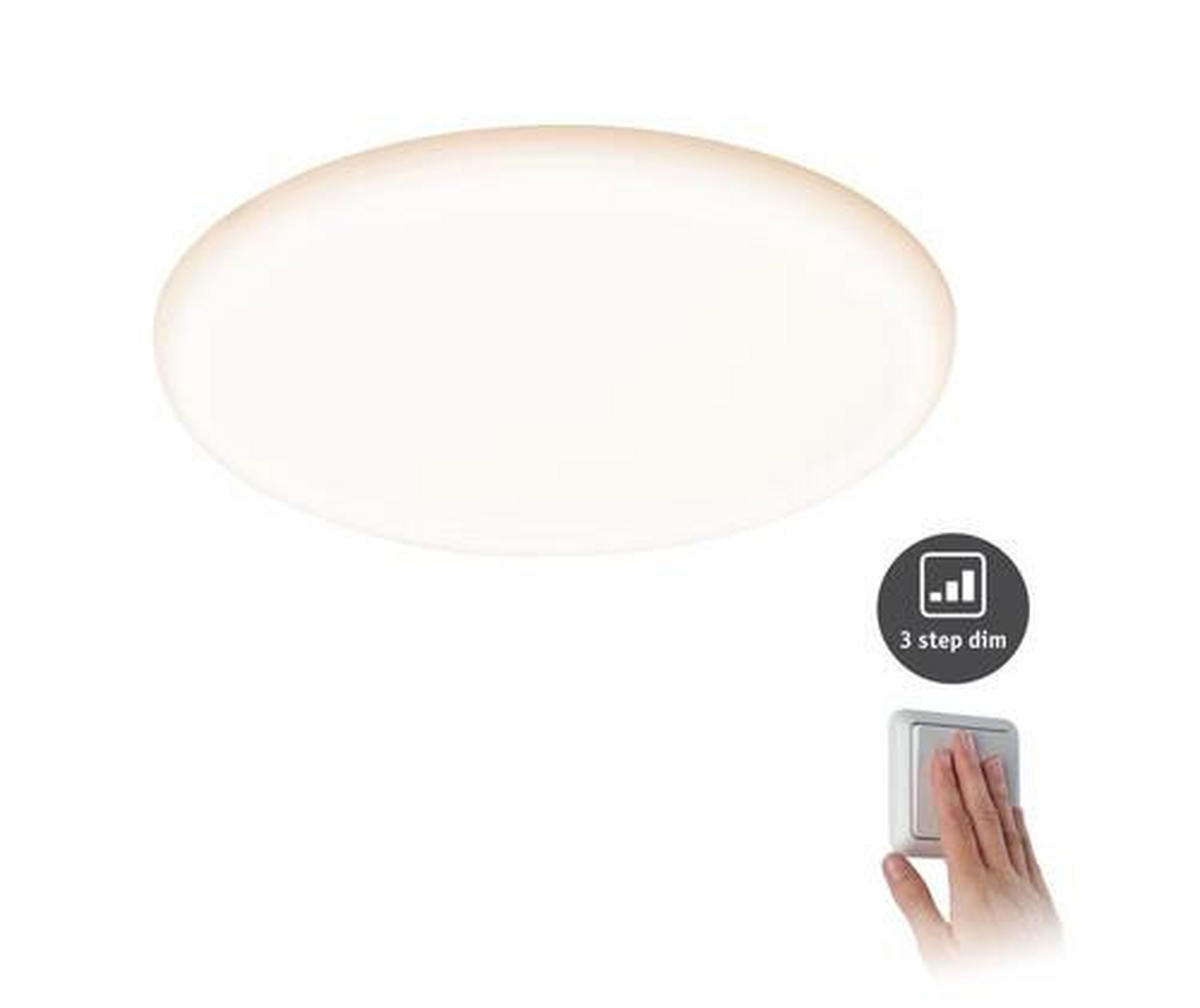 LED-PANEEL  - Weiß, Basics, Kunststoff (21,5/1cm) - Paulmann