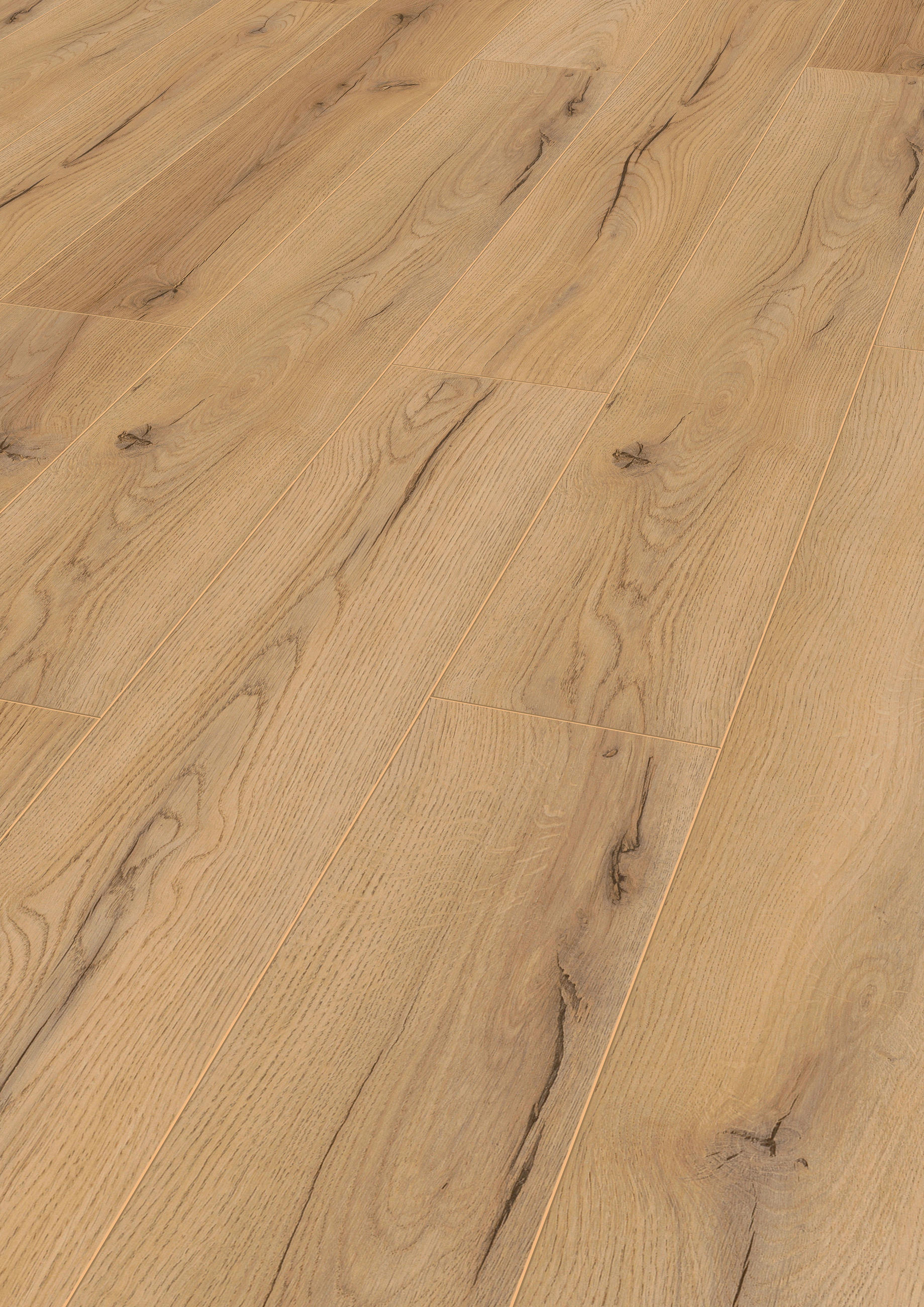 LAMINATBODEN Superior Standard plus  - Eichefarben, KONVENTIONELL, Holz (138.0/19.3/0.7cm)