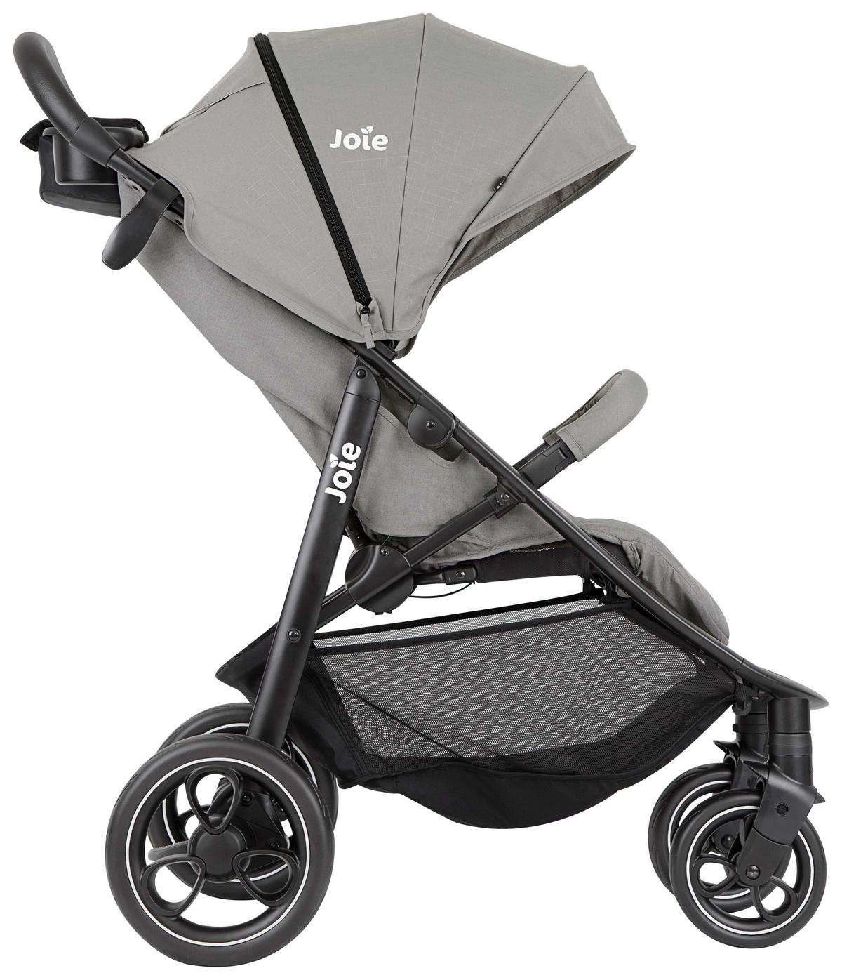 BUGGY Litetrax  - Schwarz/Grau, Basics, Textil/Metall (58/103/93,6cm) - Joie