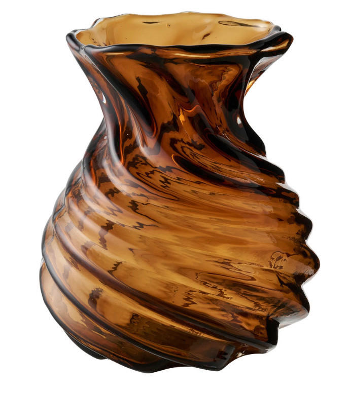 VASE Vase 18,5 cm  - Braun, Basics, Glas (16/18,5cm)