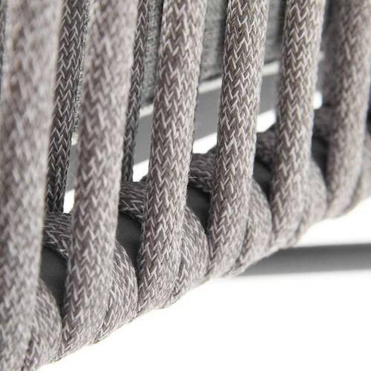 STAPELSESSEL Aluminium Graphitfarben, Grau  - Graphitfarben/Grau, MODERN, Textil/Metall (61/82/63cm) - Ambia Garden