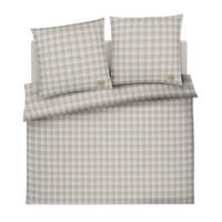 BETTWÄSCHE Soft Checks Flanell 200/200 cm  - Creme, KONVENTIONELL, Textil (200/200cm) - Joop!