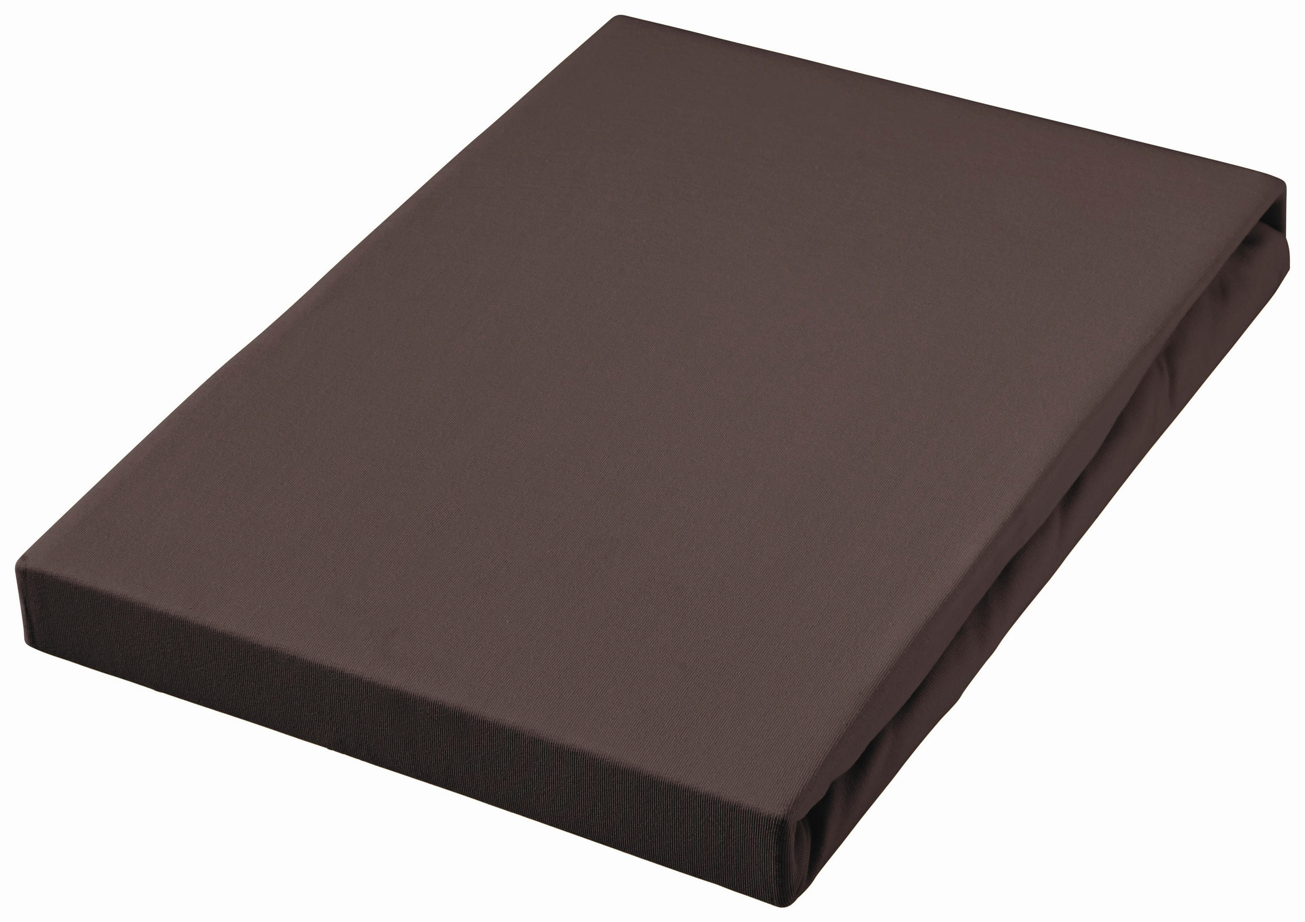 NAPENJALNA RJUHA Elasto Comfort 150/200 cm  - temno rjava, Konvencionalno, tekstil (150/200cm) - Fleuresse