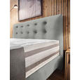 BOXSPRINGBETT 180/200 cm  in Hellgrau  - Hellgrau, KONVENTIONELL, Holz/Textil (180/200cm) - Dieter Knoll