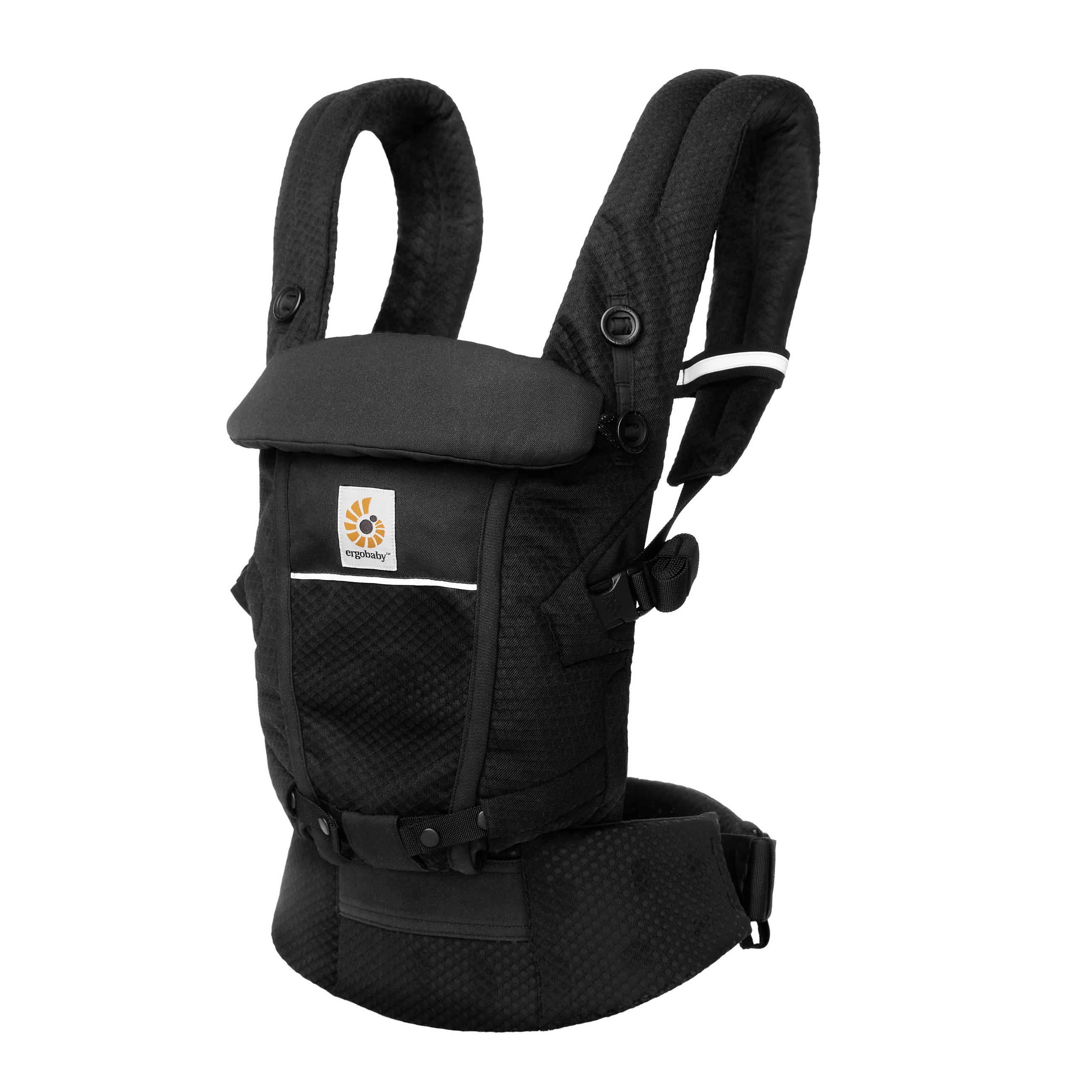 BABYTRAGE Adapt Softflex Mesh   - Schwarz, Basics, Textil (26,8/17/17cm) - Ergo Baby