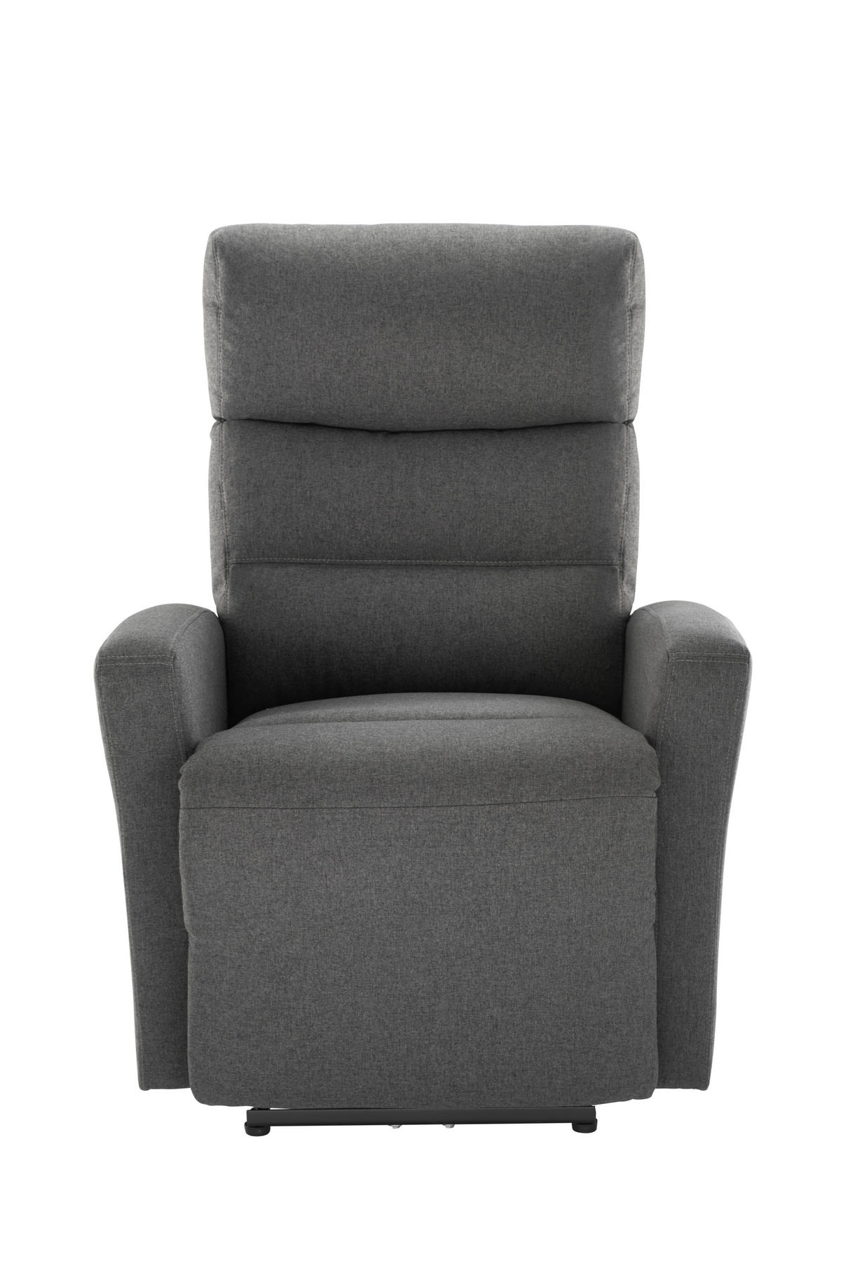 TV-FOTEL - antracit/fehér, Konventionell, textil/fém (76/87-102/93-156cm) - Carryhome