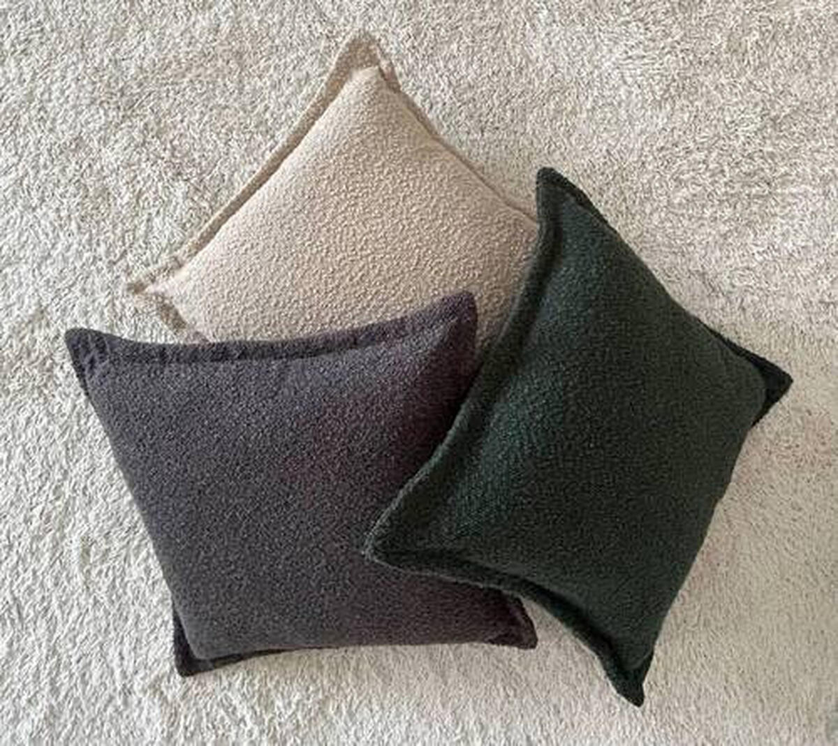 ZIERKISSEN  45/45 cm   - Anthrazit, Basics (45/45cm) - Novel