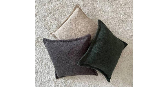 ZIERKISSEN 45/45 cm - Creme, Basics (45/45cm) - Novel