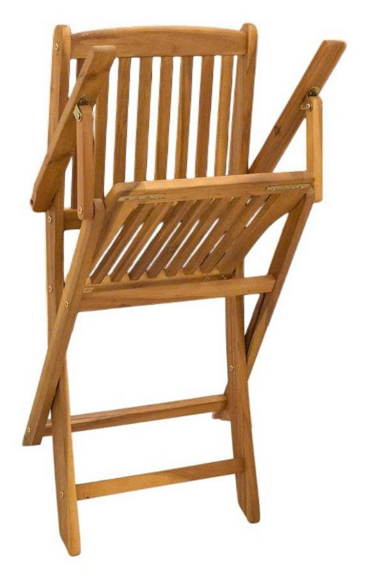 GARTENTISCHGRUPPE  - Akaziefarben, MODERN, Holz (120cm) - Beldano