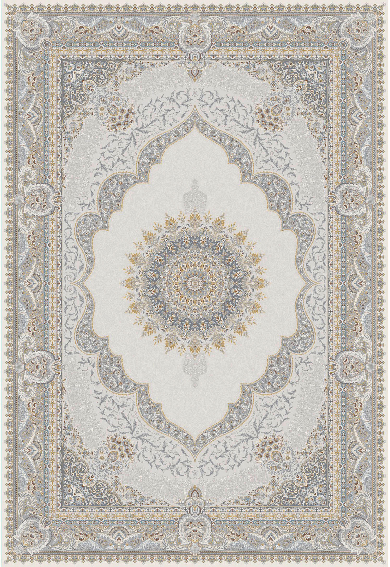 VINTAGE SZŐNYEG   - világosszürke, Design, textil (120/180cm) - Dieter Knoll