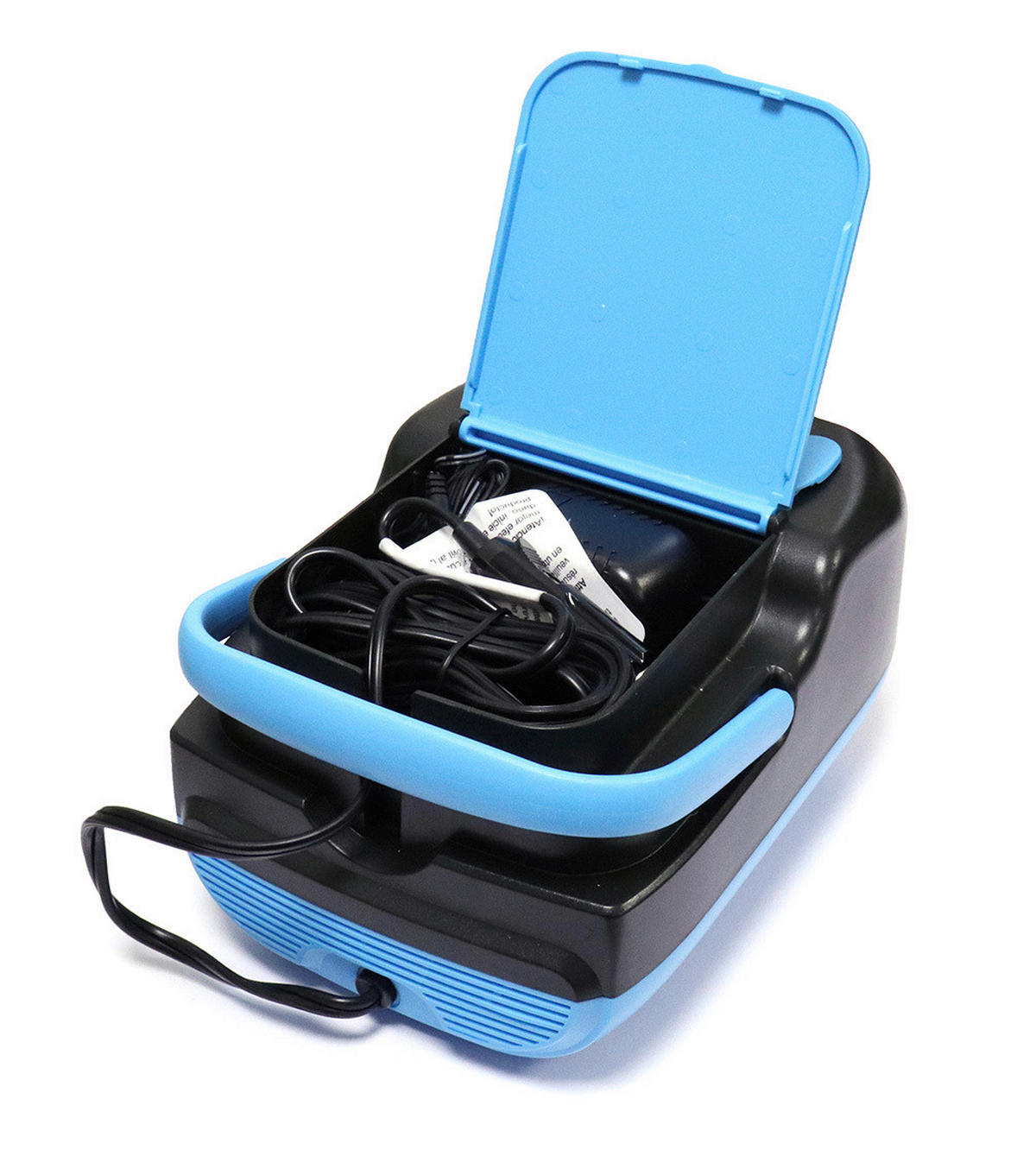 ELEKTR. LUFTPUMPE - Blau/Schwarz, Basics, Kunststoff (19/21/28cm) - Atrigo