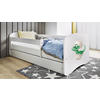 KINDER-/JUNIORBETT - Birkefarben/Weiß, MODERN, Holz/Holzwerkstoff (80/160cm) - MID.YOU