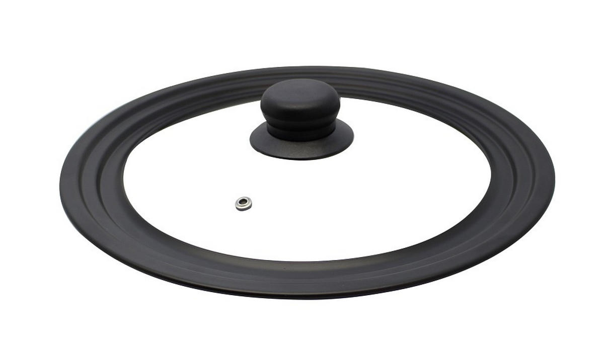 TOPFDECKEL  24-28 cm  - Basics, Glas/Metall (24-28cm) - ELO