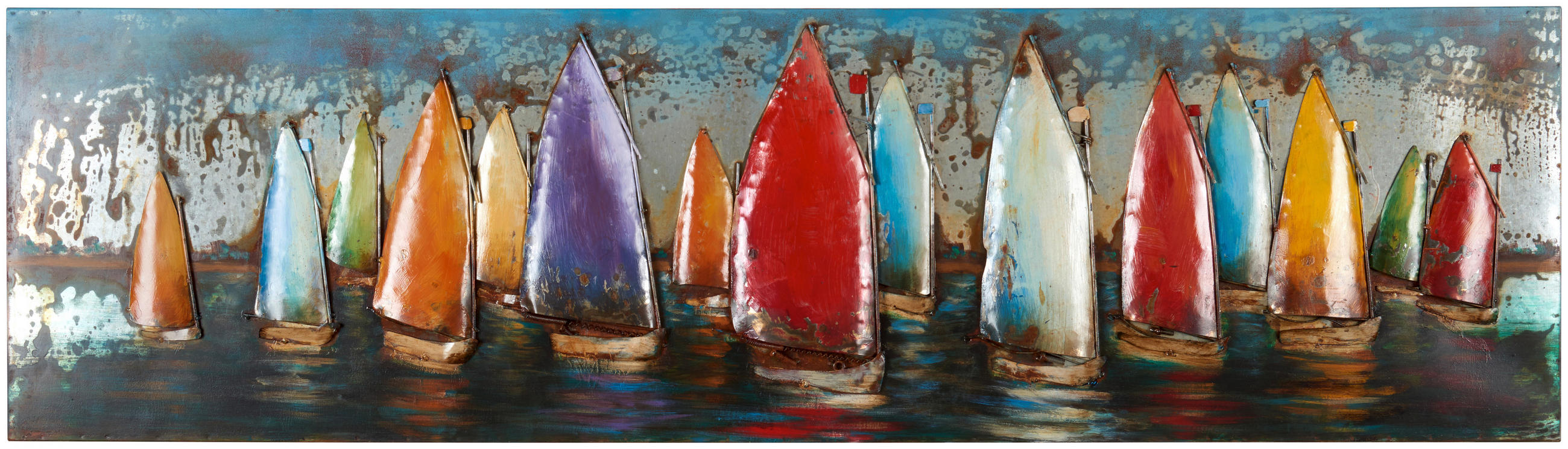 METALLTAVLA 180/55 cm  - brun/multicolor, Trend, metall (180/55cm) - Monee