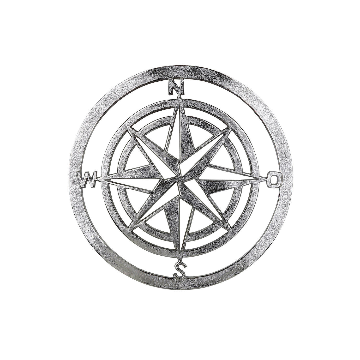 ALUMINIUMBILD  - Silberfarben, MODERN, Metall (50cm)