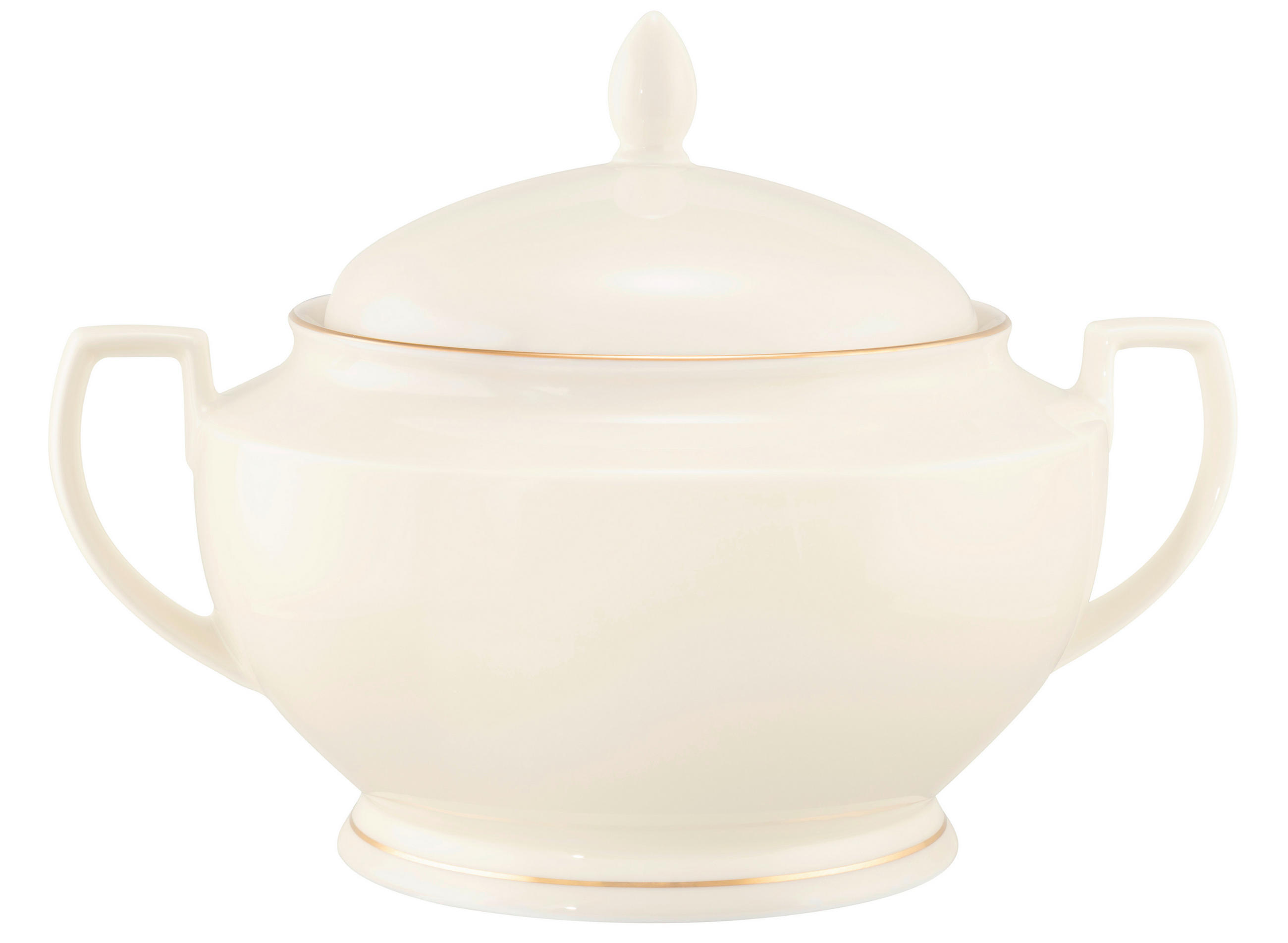 LEVESES TÁLKA  - krémszínű/aranyszínű, Basics, kerámia (3,2l) - Seltmann Weiden