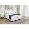 BOXSPRINGBETT 160/200 cm  in Naturfarben  - Schwarz/Naturfarben, KONVENTIONELL, Textil/Metall (160/200cm) - Carryhome
