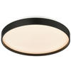 LED-DECKENLEUCHTE 39 cm  - Schwarz, Basics, Kunststoff/Metall (39cm) - Novel