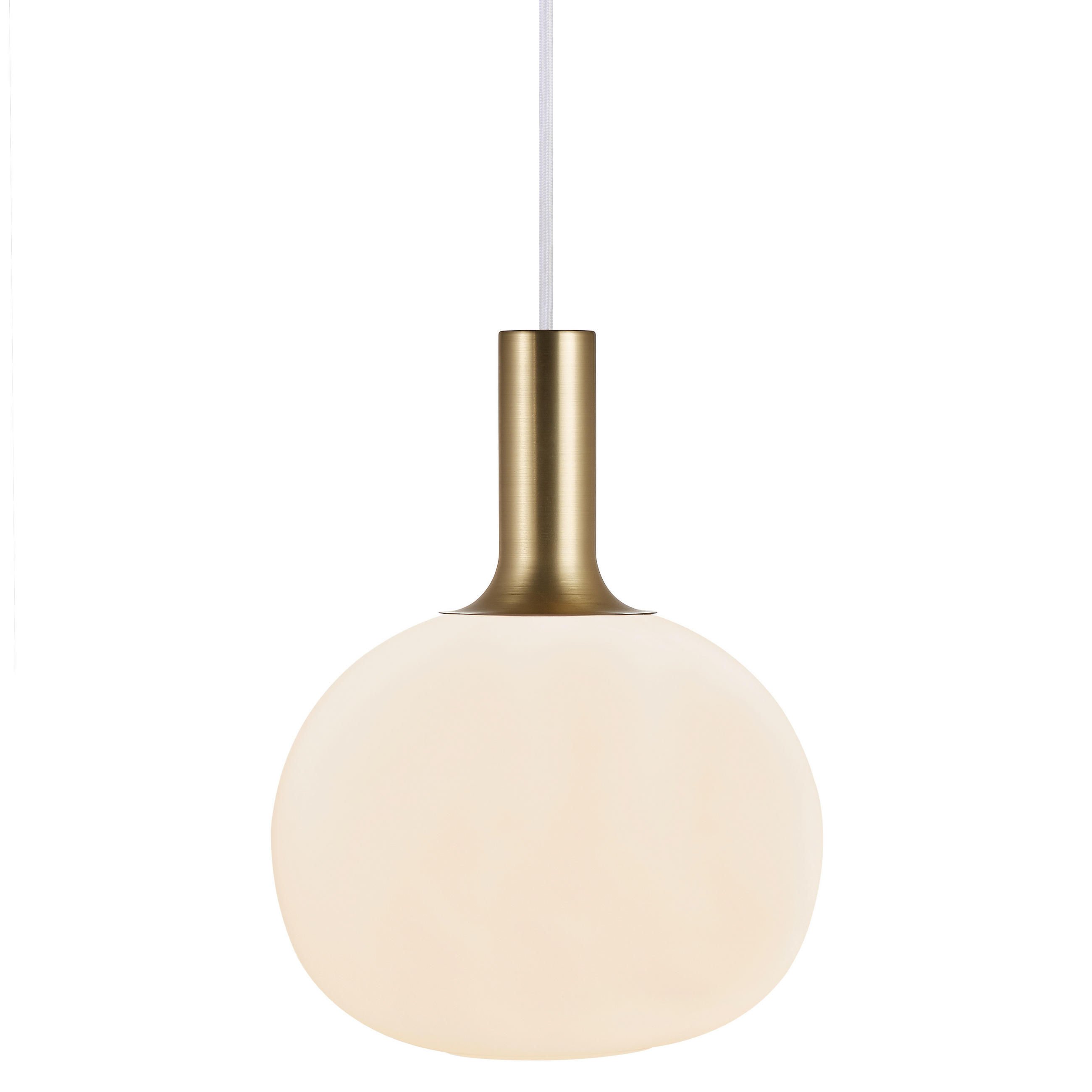 HÄNGELEUCHTE 25/33 cm  - Messingfarben/Schwarz, Basics, Glas/Metall (25/33cm) - Nordlux