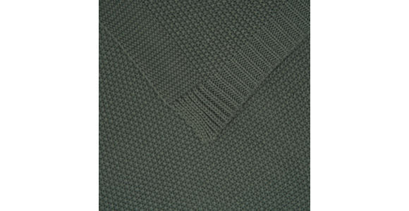 DECKE 130/170 cm  - Jadegrün, Basics, Textil (130/170cm) - Novel