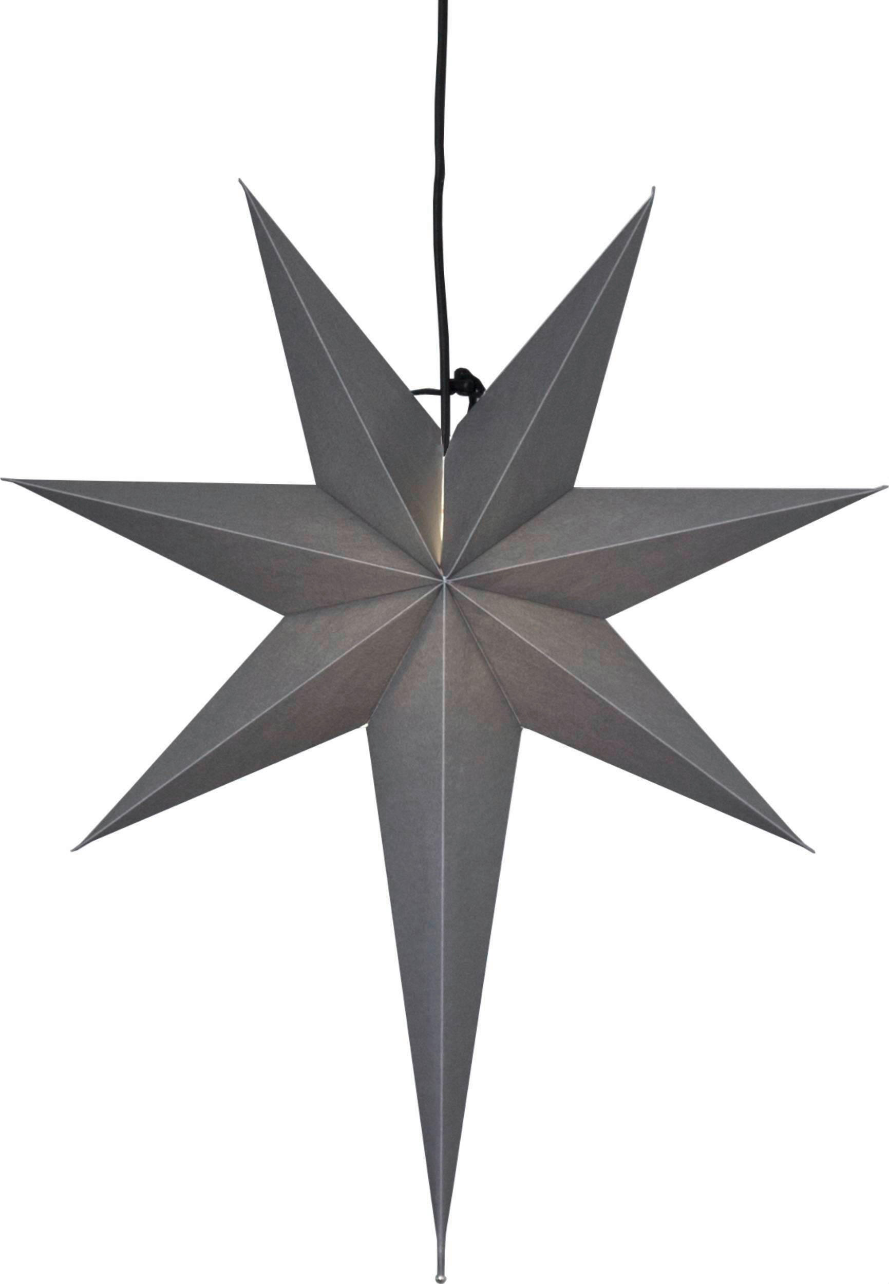 LED-DEKOLEUCHTE  55/17/65 cm    - Weiß/Grau, Basics, Papier/Metall (55/17/65cm) - Eglo