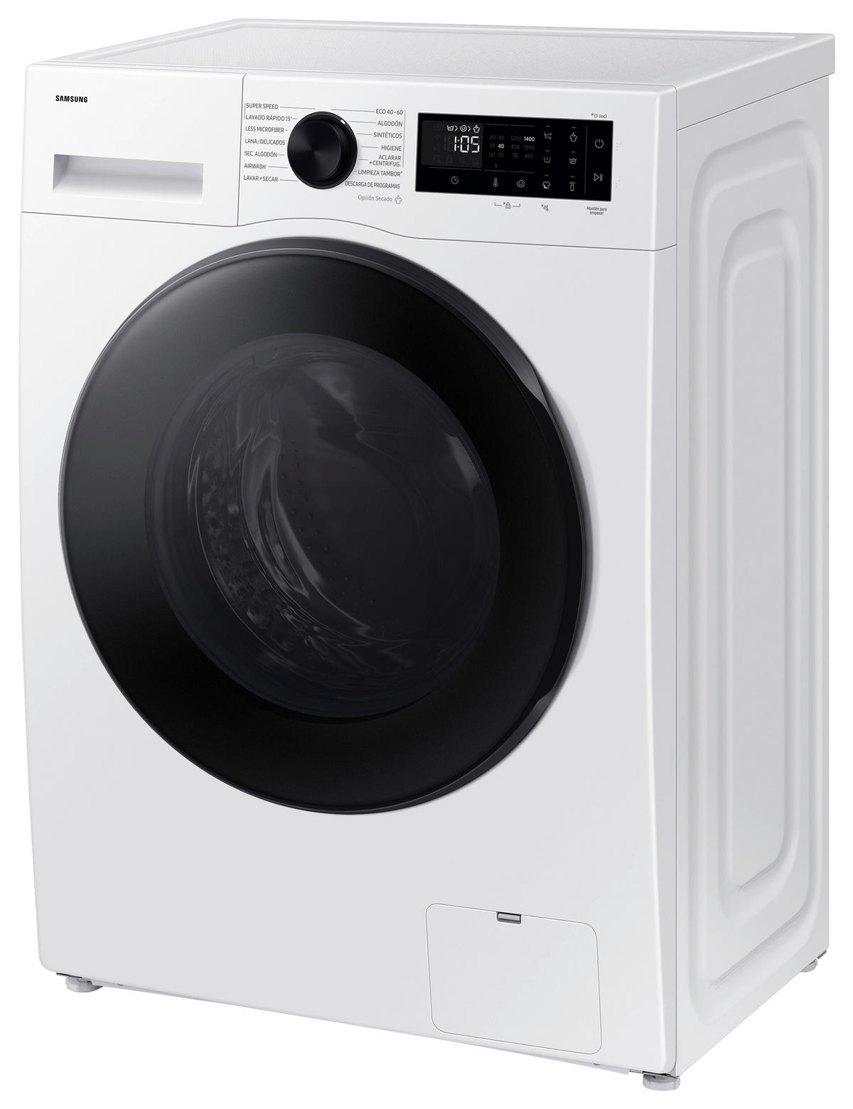 WASCHTROCKNER WD90DG5G34BEEG  - Schwarz/Weiß, Basics, Glas/Kunststoff (60/85/65cm) - Samsung