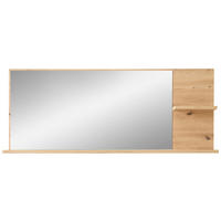 WANDSPIEGEL 148/60/17 cm    in rechteckig  - Eiche Artisan, Design, Glas/Holzwerkstoff (148/60/17cm)