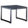 LOUNGETISCH 60/60/44 cm Metall  - Grau, Basics, Glas/Metall (60/60/44cm) - Sieger