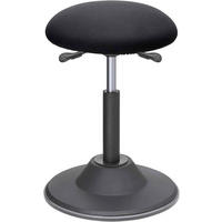 BÜROHOCKER Schwarz  - Schwarz, Basics, Kunststoff/Metall (41/70/41cm) - Boxxx
